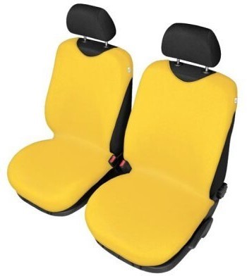 Housses de sièges de voiture pour la première rangée de couleur jaune